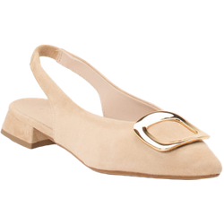Andrea Puccini Slingpumps in beige in Größe: 37 für Damen