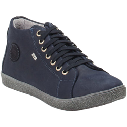 Däumling Schnürschuh Kinder in blau in Größe: 34 Weite: S