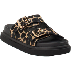 Andrea Puccini Pantolette in schwarz/braun in Größe: 37 für Damen