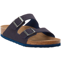 Birkenstock Pantolette Arizona in blau in Größe: 41 für Herren