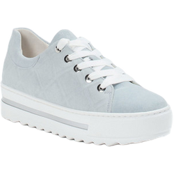 Gabor Comfort Schnürschuh in blau in Größe: 41.5 für Damen Weite: G