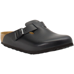 Birkenstock Pantolette Boston in schwarz in Größe: 41 für Herren Weite: N