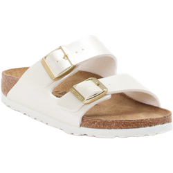 Birkenstock Pantolette Arizona Kinder in beige in Größe: 34 Weite: S