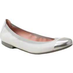 Pretty Ballerinas Ballerina in weiß in Größe: 36 für Damen
