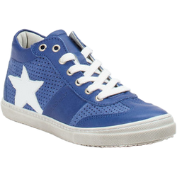 Däumling Schnürschuh Kinder in blau in Größe: 33 Weite: S