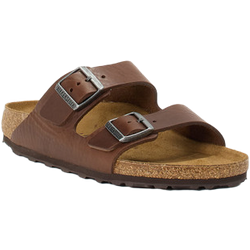 Birkenstock Pantolette Arizona in braun in Größe: 41 für Herren