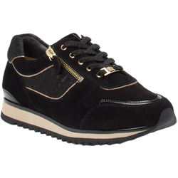 Hassia Sneaker in schwarz/gold in Größe: 37 für Damen Weite: H
