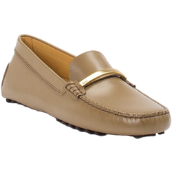 Tod's Slipper in braun/grün in Größe: 36.5 für Damen