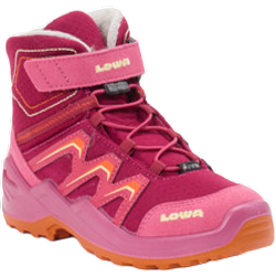 Lowa Klettverschlussboot Kinder in pink in Größe: 27