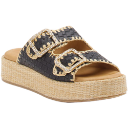 Konstantin Starke Pantolette in schwarz/beige in Größe: 36 für Damen