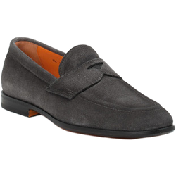 Santoni Slipper in grau in Größe: 44 für Herren