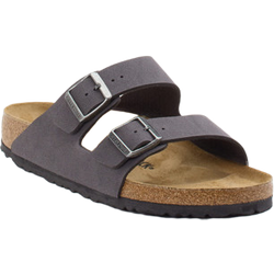 Birkenstock Pantolette Arizona BS in grau in Größe: 43 für Herren