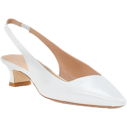 Andrea Puccini Slingpumps in weiß in Größe: 37 für Damen