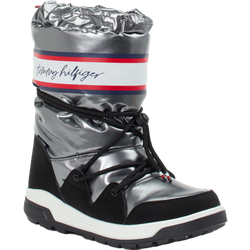 Tommy Hilfiger Boots Kinder in grau in Größe: 35