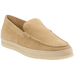 Tod's Slipper in braun/rot in Größe: 41.5 für Herren