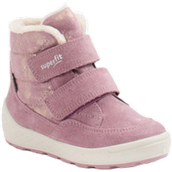 Superfit Lauflern-Klettboot gefüttert Kinder in pink in Größe: 25 Weite: M