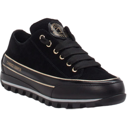 Candice Cooper Sneaker in schwarz/gold in Größe: 36 für Damen