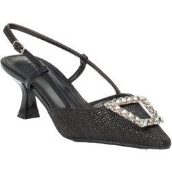 Andrea Puccini Slingpumps in schwarz in Größe: 36 für Damen