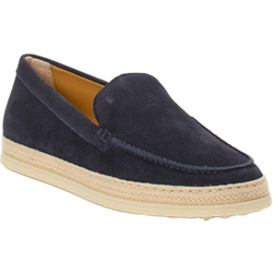 Tod's Slipper in blau in Größe: 37 für Damen