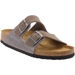 Birkenstock Pantolette Arizona BS in braun in Größe: 42 für Herren