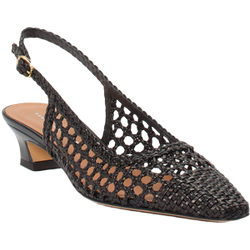 Andrea Puccini Slingpumps in schwarz in Größe: 36 für Damen