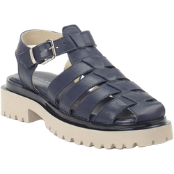 Andrea Puccini Sandalette in blau in Größe: 37 für Damen