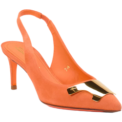 Santoni Slingpumps in orange in Größe: 37 für Damen
