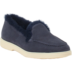 Santoni Slipper in blau in Größe: 36.5 für Damen