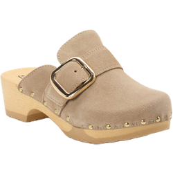 Softclox Pantolette in braun in Größe: 37 für Damen