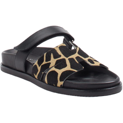 Andrea Puccini Pantolette in schwarz/braun in Größe: 36 für Damen