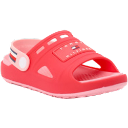 Tommy Hilfiger Badepantolette Kinder in pink in Größe: 30