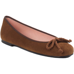 Pretty Ballerinas Ballerina in braun in Größe: 36 für Damen