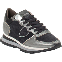 Philippe Model Sneaker in schwarz/grau in Größe: 38 für Damen