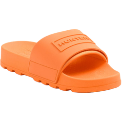 Hunter Badepantolette in orange in Größe: 38 für Damen
