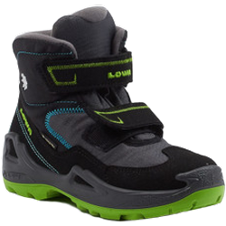 Lowa Klettboots Kinder in schwarz/grün in Größe: 33