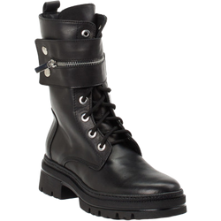 Andrea Puccini Schnürstiefelette in schwarz in Größe: 37 für Damen