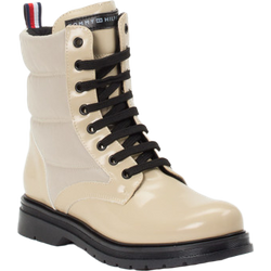 Tommy Hilfiger Schnürboots Kinder in beige in Größe: 39