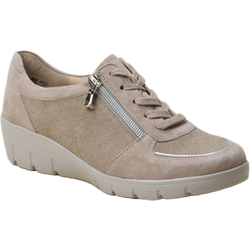 Semler Schnürschuh in beige in Größe: 42.5 für Damen Weite: H