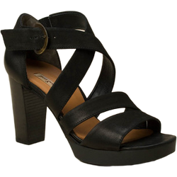 Paul Green Plateau-Sandalette in schwarz in Größe: 38 für Damen