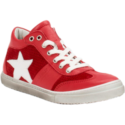 Däumling Schnürschuh Kinder in rot in Größe: 34 Weite: M