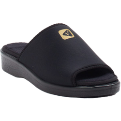 Varomed Pantolette in schwarz in Größe: 38 für Damen Weite: L