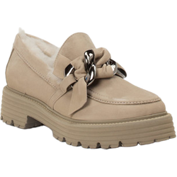 Kennel & Schmenger Slipper in beige/grau in Größe: 37 für Damen