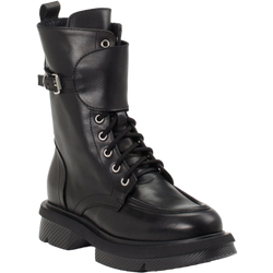 Andrea Puccini Schnürstiefelette in schwarz in Größe: 37 für Damen