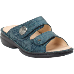 Finn Comfort Pantolette in blau in Größe: 37 für Damen