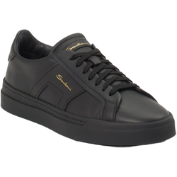 Santoni Sneaker in schwarz in Größe: 42 für Herren