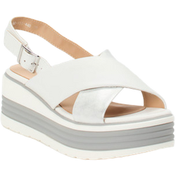 Regarde Le Ciel Keilsandalette in weiß in Größe: 41 für Damen