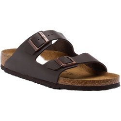 Birkenstock Pantolette Arizona in braun in Größe: 41 für Herren Weite: S