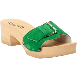 Softclox Pantolette in grün in Größe: 36 für Damen