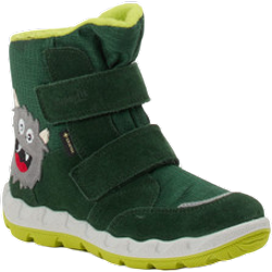 Superfit Klettboots Kinder in grün in Größe: 26 Weite: W