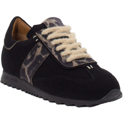 Donna Carolina Sneaker in schwarz/beige in Größe: 37.5 für Damen